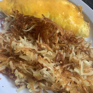 Omelet - build your own with Hash Browns