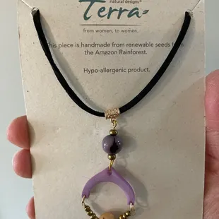 An awesome necklace I purchased today!