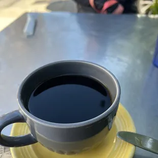 Black Coffee...keepin' it real yo.