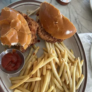 fried chicken sandwich