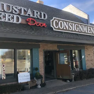 Outside of the store