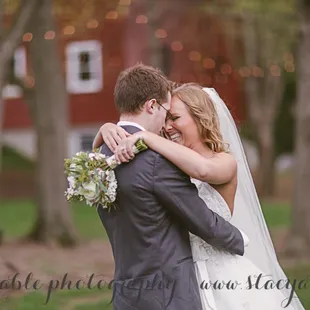 beautiful, in love couple at Mustard Seed Gardens