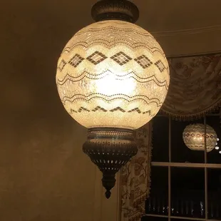 Light in upstairs foyer