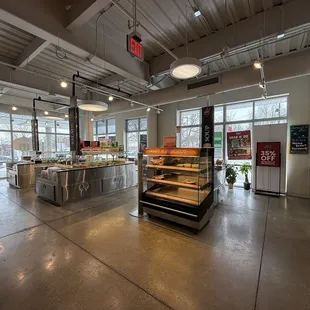 Salad and soup bar