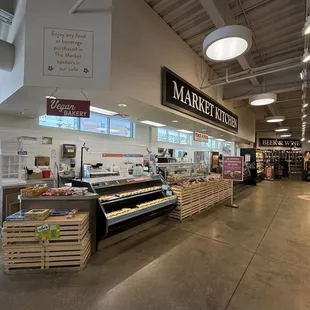 Prepared food area