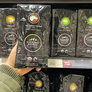 Kicking horse coffee