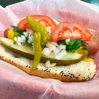 Classic Steam Chicago Dog