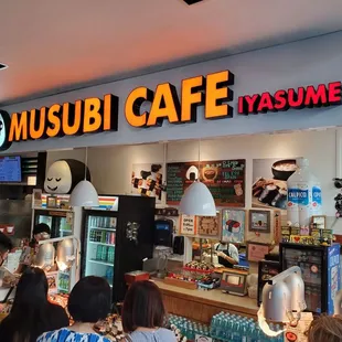 customers at the counter