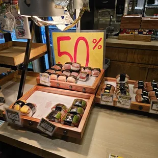 50 percent off after 7pm!