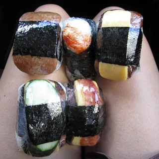 Inari Egg Cucumber Spam / おいなり玉子きゅうりスパム