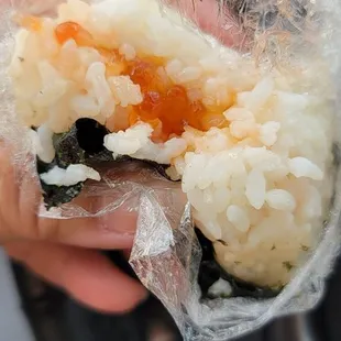 Yummy Ikura. Expensive but fresh.