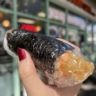 Spicy shrimp tempura