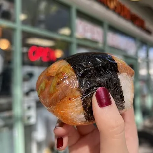 Kimchi Musubi