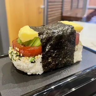 Spam+Egg+Cucumber Musubi