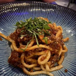Udon Bolognese
