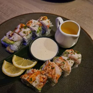 sushi and sashimi, food, sushi, sashimi