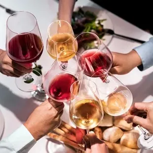 Enjoy the wine room!