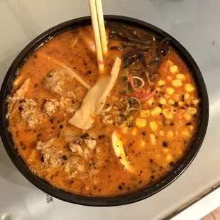 Spicy Curry Ramen