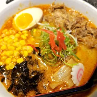 Spicy curry ramen