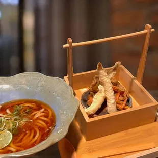 Yasai Ebi Tempura Udon