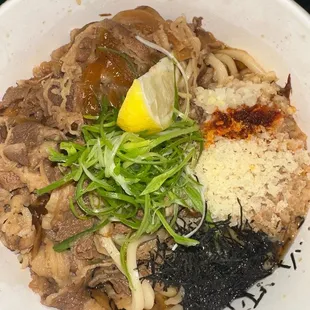 Beef Sukiyaki Udon