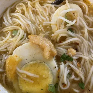 Coconut Chicken Noodle Soup