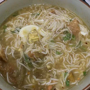 Rice Noodle Fish Soup