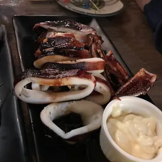 Grilled Whole Squid