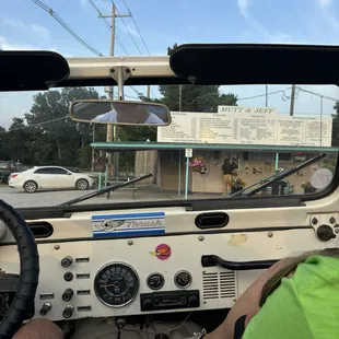 sushi and sashimi, outside