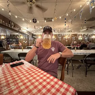 The King of beer steins here!