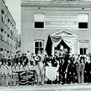 Group photo from back in the day.  http://library.umkc.edu/spec-col/local627/photos/foundation.htm