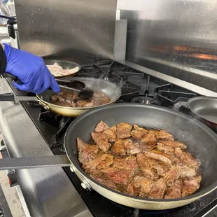 Almost ready to plate