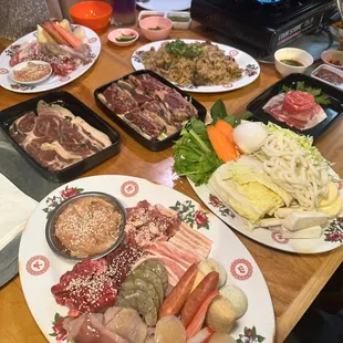 sushi and sashimi, food