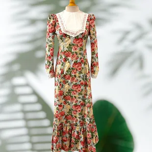 Vintage inspired Hawaiian dresses.