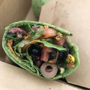 Veggie wrap- create your own