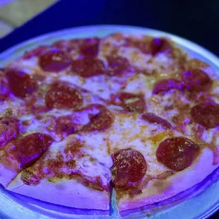Pepperoni pizza