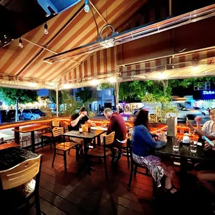 Outdoor patio.