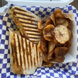 Italian Grilled Chicken Wrap