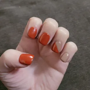 Full set gel nails