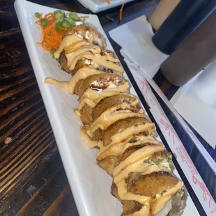 Habanero roll and Villegas Roll