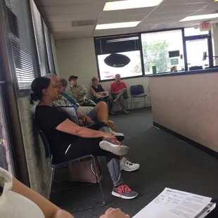 Waiting and waiting......