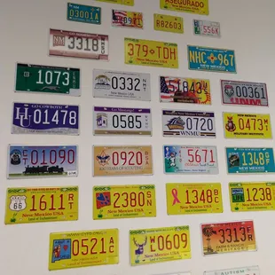 NM license plates. Choose your favorite.