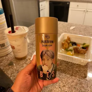 BTS Vanilla Latte