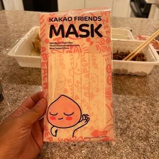 Kakao Friends Mask: Apeach