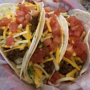Beef taco
