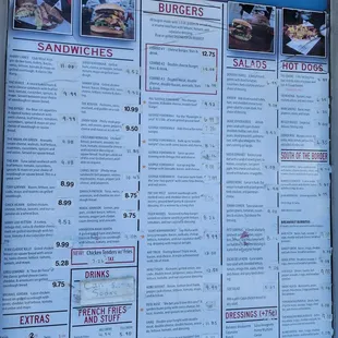 8/17/23 Menu