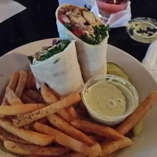 Jalapeno Ranch Chicken Wrap