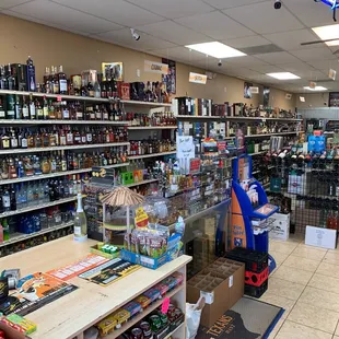 Entry to MVS Liquor's