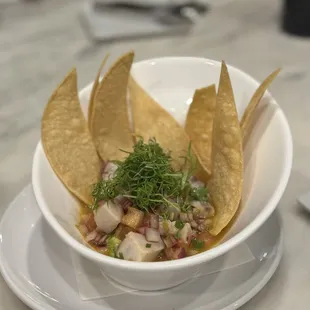 Hawaiian Kanpachi Calamansi Ceviche