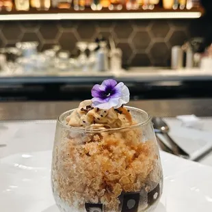Affogato shaved ice